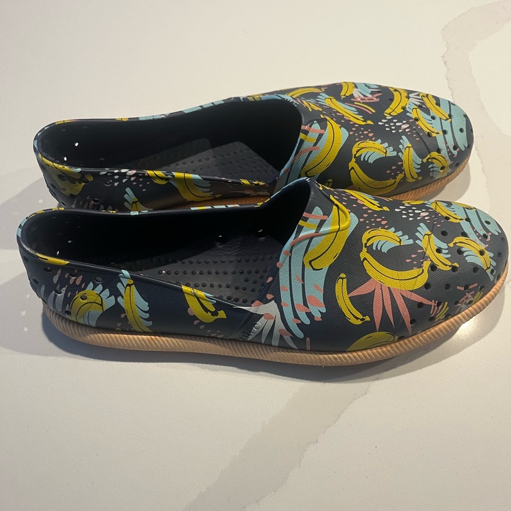 Colorful Native Patterned Slip-On Shoes